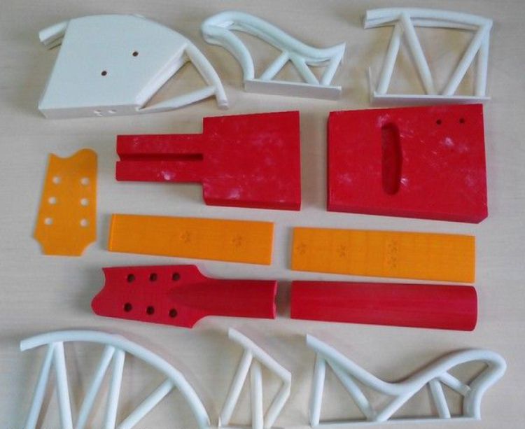 Гитара, напечатанная на 3D-принтере - 9
